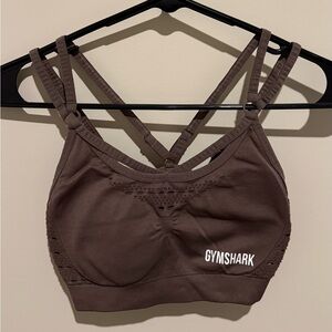 Gymshark Chocolate Strappy Bralette